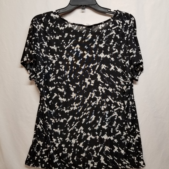 Jaclyn Smith, NWT, SS, Large knit tee - Picture 2 of 5